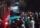 KA Argo Bromo Tabrak KRL di Stasiun Bekasi