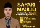 PC DMI Gubeng Safari Maulid di Masjid Jam’iyatul Ma’arif, Ungkap Keagungan Nabi Muhammad