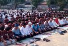 Ribuan Warga Muhammadiyah Krembangan Surabaya Gelar Sholat Istisqo